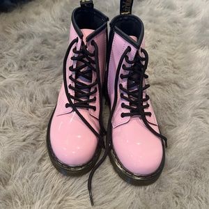 Girls Pink Doc Martens Size 3